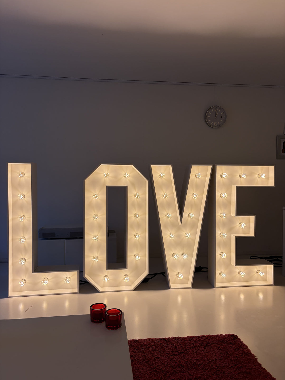 LOVE lichtletters